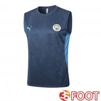 Gilet Foot Manchester City Bleu 2025/2026
