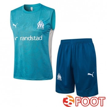 Gilet Foot Marseille OM + Shorts Bleu 2025/2026