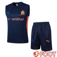 Gilet Foot Marseille OM + Shorts Bleu Royal 2025/2026