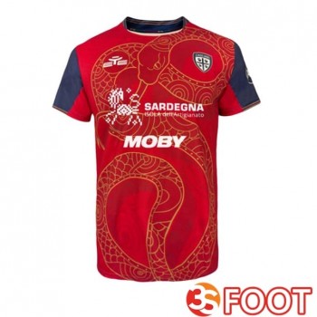 Maillot De Foot Cagliari Calcio Édition Spéciale Rouge 2024/2025