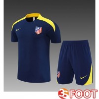 Ensemble Training T-Shirts Atletico Madrid Enfant Bleu/Jaune 2025/2026