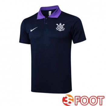 Polo Foot Corinthians Bleu Royal 2025/2026