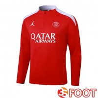 Training Sweatshirt Jordan Paris PSG Rouge 2025/2026