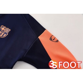 Ensemble Survetement De Foot - Veste FC Barcelone Bleu Royal 2025/2026