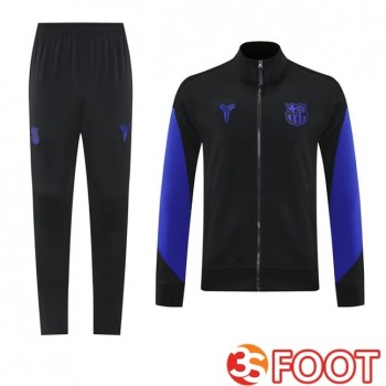 Ensemble Survetement De Foot - Veste FC Barcelone Noir 2025/2026