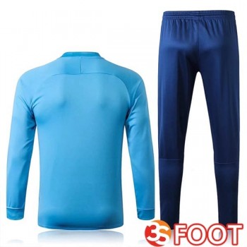 Ensemble Survetement De Foot - Veste FC Barcelone Bleu 2025/2026