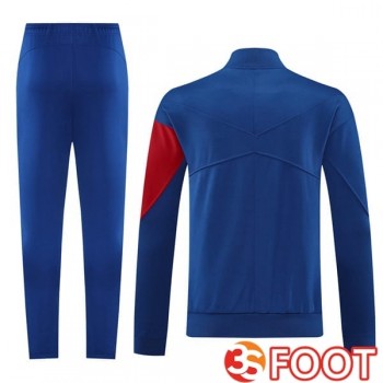 Ensemble Survetement De Foot - Veste Paris PSG Bleu 2025/2026