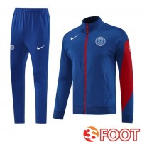 Ensemble Survetement De Foot - Veste Paris PSG Bleu 2025/2026