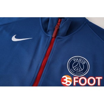Ensemble Survetement De Foot - Veste Paris PSG Bleu 2025/2026