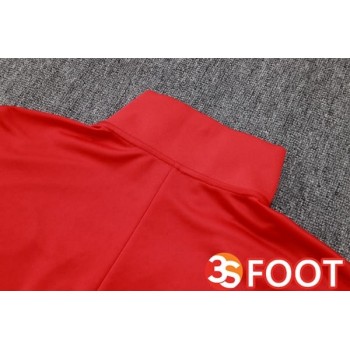 Ensemble Survetement De Foot - Veste Jordan Paris PSG Rouge 2025/2026