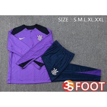 Ensemble Survetement De Foot Corinthians Pourpre 2025/2026