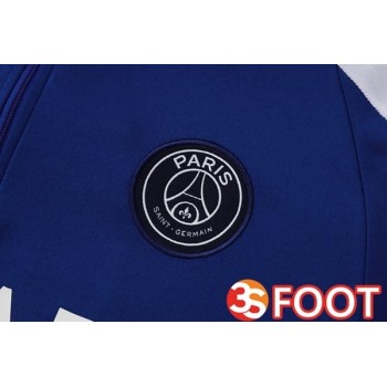 Ensemble Survetement De Foot Jordan Paris PSG Bleu 2025/2026