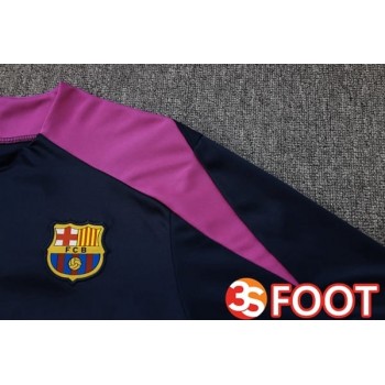 Ensemble Survetement De Foot FC Barcelone Bleu Royal 2025/2026