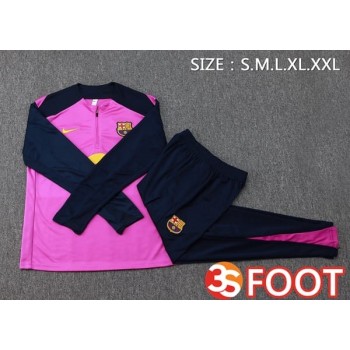 Ensemble Survetement De Foot FC Barcelone Pourpre 2025/2026
