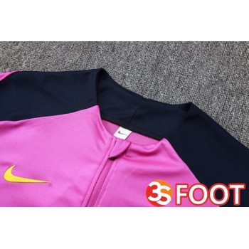 Ensemble Survetement De Foot FC Barcelone Pourpre 2025/2026