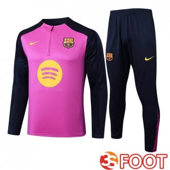 Ensemble Survetement De Foot FC Barcelone Pourpre 2025/2026