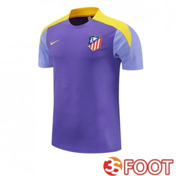 Training T-Shirts Atletico Madrid Pourpre 2025/2026