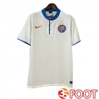 Maillot De Foot EC Bahia Retro Domicile Blanc 2013-2014