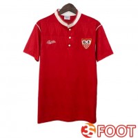 Maillot De Foot Sevilla FC Retro Exterieur Rouge 1991-1992