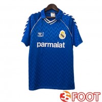 Maillot De Foot Real Madrid Retro Exterieur Bleu 1986-1988