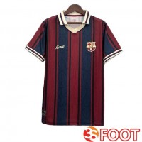 Maillot De Foot FC Barcelone Retro Édition 125e Anniversaire Bleu Royal Rouge