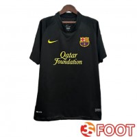 Maillot De Foot FC Barcelone Retro Exterieur Noir 2011-2012