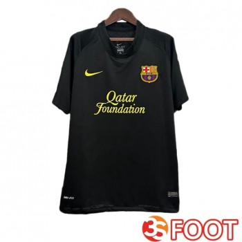 Maillot De Foot FC Barcelone Retro Exterieur Noir 2011-2012