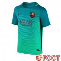 Maillot De Foot FC Barcelone Retro Third Vert 2016-2017