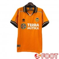 Maillot De Foot Valencia CF Retro Exterieur Orange 1999-2000