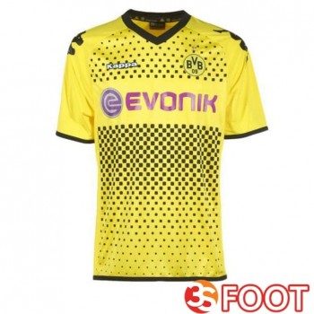 Maillot De Foot Dortmund BVB Retro Domicile Jaune 2011-2012