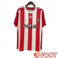 Maillot De Foot Southampton FC Retro Domicile Rouge Blanc 2015-2016