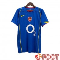 Maillot De Foot Arsenal Retro Exterieur Bleu 2004-2005