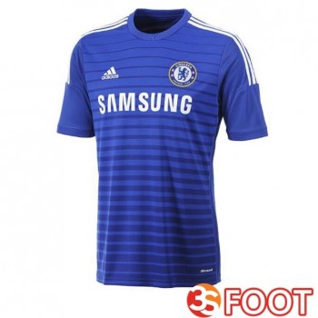 Maillot De Foot FC Chelsea Retro Domicile Bleu 2014-2015