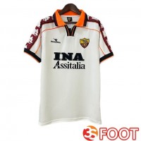 Maillot De Foot AS Roma Retro Exterieur Blanc 1998-1999