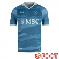 Maillot De Foot SSC Naples Quatrieme Bleu 2024/2025