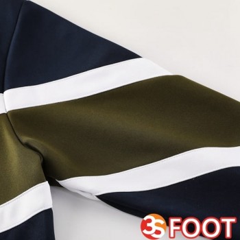 Ensemble Survetement De Foot - Veste SSC Naples Bleu Royal 2025/2026