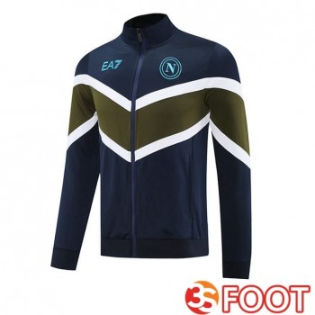 Veste Foot SSC Naples Bleu Royal 2025/2026