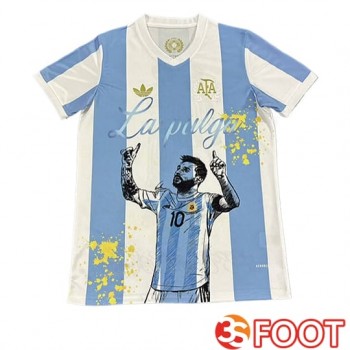 Maillot Equipe Foot Argentine Special Edition Blanc/Noir 2025/2026