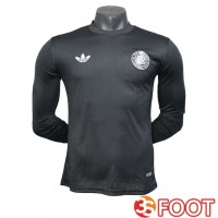 Maillot Equipe Foot Allemagne 125th Anniversary Manches Longues Noir 2025/2026