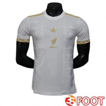 Maillot Equipe Foot Mexique Gold Cup Edition Blanc 2025/2026
