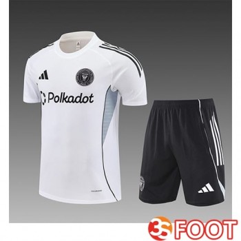 Ensemble Training T-Shirts Inter Miami CF Enfant Blanc 2025/2026
