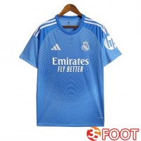 Maillot De Foot Real Madrid Gardien De But Bleu 2025/2026