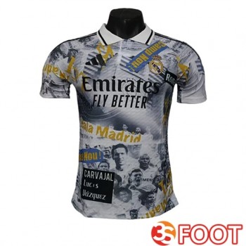 Maillot De Foot Real Madrid Special Edition Blanc/Noir 2025/2026