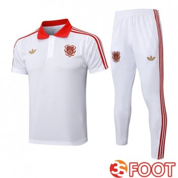 Ensemble Polo Bayern Munich + Pantalon Blanc 2025/2026