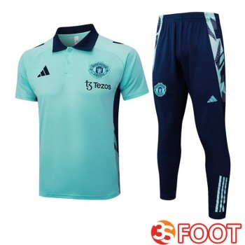 Ensemble Polo Manchester United + Pantalon Vert 2025/2026
