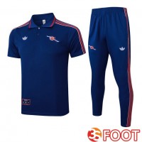 Ensemble Polo Arsenal + Pantalon Bleu Royal 2025/2026