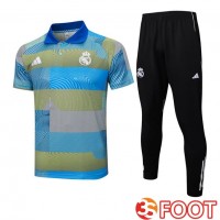 Ensemble Polo Real Madrid + Pantalon Bleu 2025/2026