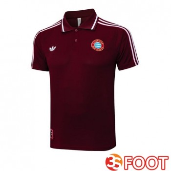 Polo Foot Bayern Munich Marron 2025/2026