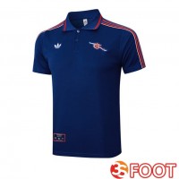 Polo Foot Arsenal Bleu Royal 2025/2026