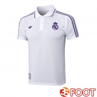 Polo Foot Real Madrid Blanc 2025/2026